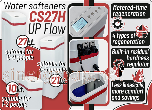 (Select show image to see the remote contents of this message) CS27H UP Flow water softener regeneration metered time