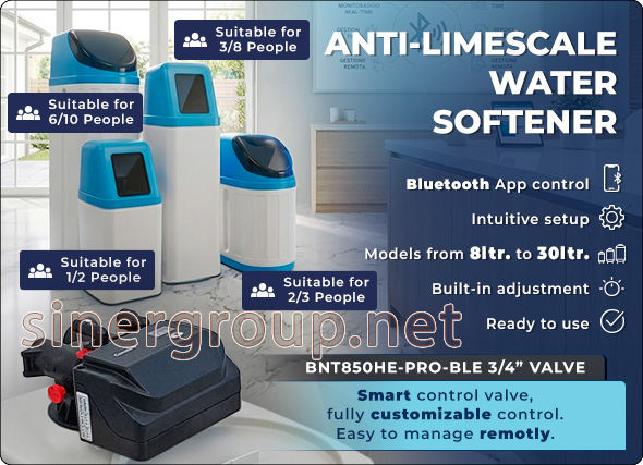 (Select show image to see the remote contents of this message) BNT850HE-PRO-BLE automatic electronic valve water softeners metered time Bluetooth