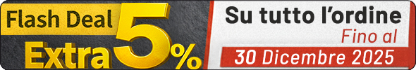 (Per mostrare i contenuti remoti di questo messaggio clicca su mostra immagini) FLASH DEAL - Iniziativa di fine anno