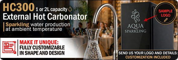 (Select show image to see the remote contents of this message) HC300 black External Hot Carbonator 1 or 2 ltr