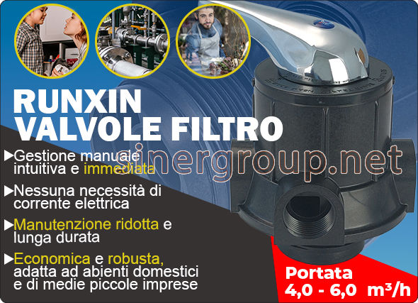 (Per mostrare i contenuti remoti di questo messaggio clicca su mostra immagini) Runxin valvole filtro manuale addolcitori acqua