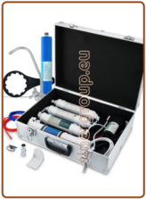 (Per mostrare i contenuti remoti di questo messaggio clicca su mostra immagini) Valigetta Dimostrativa Demo Kit per Osmosi inversa con pompa booster
