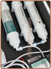 (Per mostrare i contenuti remoti di questo messaggio clicca su mostra immagini) Valigetta Dimostrativa Demo Kit per Osmosi inversa con pompa booster