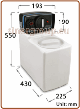 (Select show image to see the remote contents of this message) Automatic water softener valve BNT650T regeneration time 5ltr resin